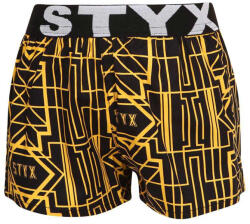 Styx Gyerekek bő szárú boxeralsó Styx művészet sportos gumipánt Gatsby (BJ1352) 9-11 éves
