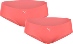PUMA 2PACK Puma női bugyik varrat nélküli piros (100001012 022) XL