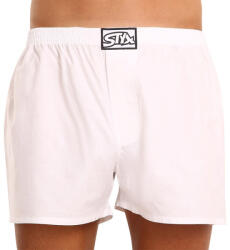 Styx Férfi bő szárú boxeralsó Styx klasszikus gumipánt fehér (A1061) XL