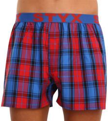 Styx Férfi bő szárú boxeralsó Styx sportos gumipánt többszínben (B927) XXL
