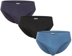 Andrie 3PACK férfi slipek Andrie többszínű (PS 3592) 3XL