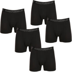 Gianvaglia 5PACK Férfi boxeralsó Gianvaglia fekete (GVG-5015) XXL