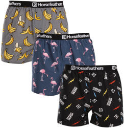 Horsefeathers 3PACK Férfi bő szárú boxeralsó Horsefeathers Frazier Bundle 6 (AM096I) XXL