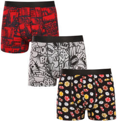 Nedeto 3PACK Férfi boxeralsó Nedeto többszínű (3NBV1) 3XL