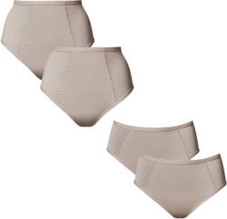 Love Luna 4PACK Menstruációs bugyi Love Luna LUXE Teljes és Midi Putty Pink (LOVE214) XXL