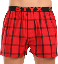Styx Férfi bő szárú boxeralsó Styx sportos gumipánt többszínben (B1031) S