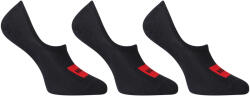 HUGO 3PACK zokni HUGO alacsony fekete (50496082 401) L