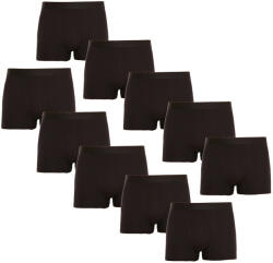 Nedeto 10PACK Férfi boxeralsó Nedeto fekete (10NB001) 4XL