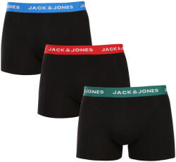 Jack and Jones 3PACK férfi boxeralsók Jack and Jones fekete (12271554) L