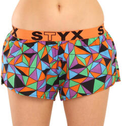 Styx Női bő szárú boxeralsó Styx art sportos gumipánt háromszögek (T1056) S