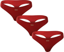 BOSS 3PACK női tanga BOSS piros (50527260 610) L
