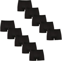 Nedeto 10PACK (8+2 ingyen) férfi boxeralsó Nedeto basic fekete (10NFC1) L