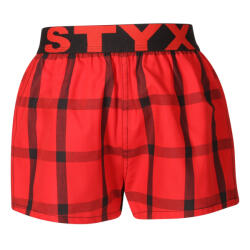 Styx Gyermek bő szárú boxeralsó Styx sportos gumipánt többszínben (BJ1031) 12-14 éves