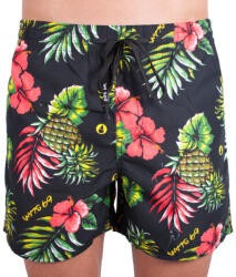 69SLAM Férfi fürdőnadrág 69SLAM boardshort leilani fekete XL