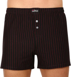 Gino Férfi bő szárú boxeralsók Gino fekete (75186) XL