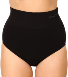 Gina Női húzózsinóros bugyi Gina bambusz fekete (00036) L