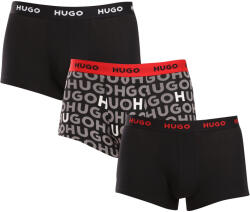 HUGO 3PACK Férfi boxeralsó HUGO többszínű (50517894 980) XXL