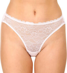 Gina Női bugyi Gina fehér csipkével (16102) XS