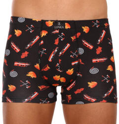 Lonka Férfi boxeralsó Lonka többszínű (Kevin-fireman) M