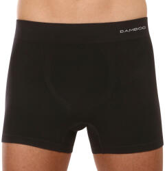 Gino Férfi boxeralsó Gino varrás nélküli bambusz fekete (54005) S