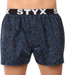 Styx Férfi bő szárú boxeralsó Styx art sportos gumipánt Jáchym (B1851) S