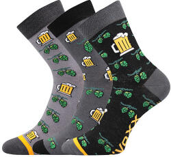 VoXX 3PACK férfi zokni VoXX többszínű (Pivo-mix3) L