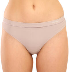 Calvin Klein Női tanga Calvin Klein bézs (QF4844E-SVR) M
