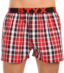 Styx Férfi bő szárú boxeralsók Styx sportos gumipánt többszínben (B1035) L
