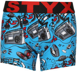 Styx Gyerek boxeralsó Styx művészet sportos gumipánt zene (GJ1558) 12-14 éves