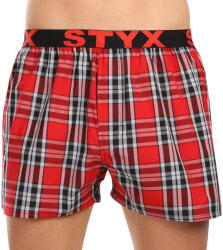 Styx Férfi bő szárú boxeralsók Styx sportos gumipánt többszínben (B1023) XL