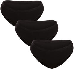 Pietro Filipi 3PACK női bugyi Pietro Filipi fekete (3KB001) M