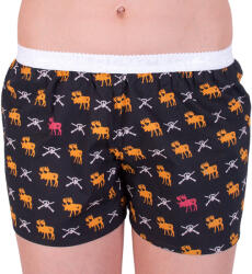 Represent Női bő szárú boxeralsó Represent fekete (R8W-BOX-0703) L