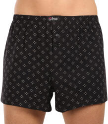 Gino Férfi bő szárú boxeralsó Gino fekete (75210-MxCMxG) XL