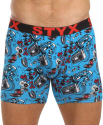 Styx Férfi boxeralsó Styx hosszú art sportos gumipánt muzsika (UN1558) S
