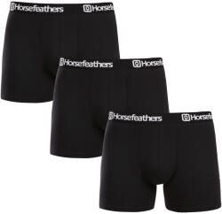 Horsefeathers 3PACK Férfi boxeralsó Horsefeathers fekete (AM067A) XXL
