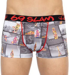 69SLAM Férfi boxeralsó 69SLAM csípő szerte a világon (MSYADD-PO) L