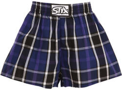 Styx Gyermek bő szárú boxeralsó Styx klasszikus gumipánt többszínű (J919) 12-14 éves