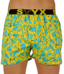 Styx Férfi bő szárú boxeralsó Styx art sportos gumipánt Jáchym (B1156) S