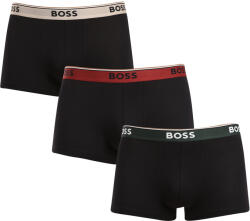 BOSS 3PACK Férfi boxeralsó BOSS fekete (50517827 968) XL