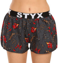 Styx Női bő szárú boxeralsó Styx art sportos gumipánt karmok (T1552) 3XL