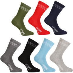 Lee Cooper 7PACK zokni Lee Cooper Többszínű hosszú (PO38802-1) M