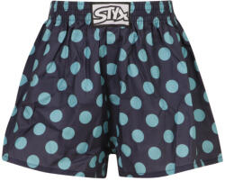 Styx gyerek bő szárú boxeralsó Styx art klasszikus gumipántpöttyös pöttyös gumipánt (J1053) BABY (2-6 éves)