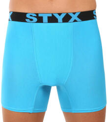 Styx Férfi boxeralsó Styx hosszú sportos gumipánt világoskék (UN1169) XXL