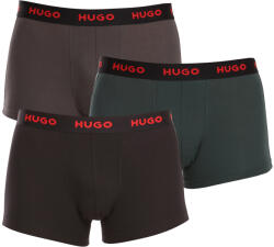 HUGO 3PACK Férfi boxeralsó HUGO többszínű (50469766 303) XXL