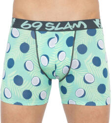 69SLAM Férfi boxeralsó 69SLAM fit bambusz kókusz kék XXL