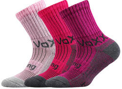 VoXX 3PACK gyermek zokni Voxx többszínű (Bomberik-mix-girl) 35/38