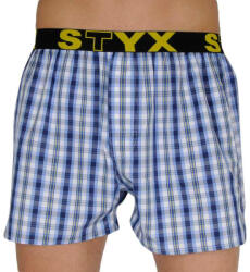 Styx Férfi bő szárú boxeralsó Styx sportos gumipánt többszínben (B106) XL