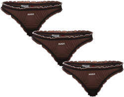 HUGO 3PACK Fekete HUGO női tanga (50550109 001) XL