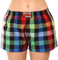 Styx Női bő szárú boxeralsó Styx klasszikus gumipánt többszínű (K1012) 3XL