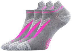 VoXX 3PACK zokni VoXX szürke (Rex 10-greypink) S